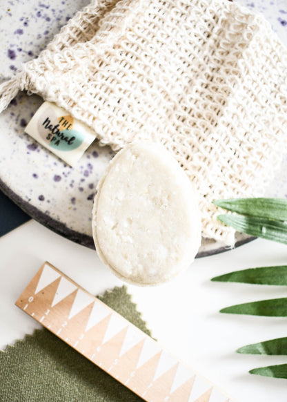The Natural Spa - Rosemary TeaTree ECO Shampoo bar - Non Soap based hair wash