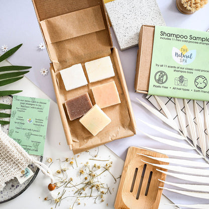The Natural Spa - Shampoo Sampler Set