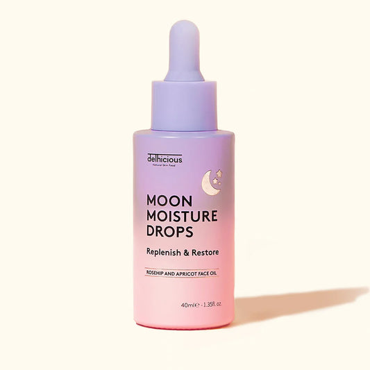 Delhicious Moon Moisture Drops Facial Oil - product image of the bottle