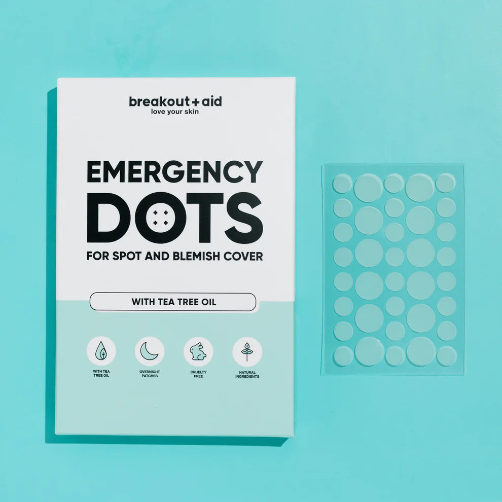 Breakout Aid Emergency Dots For Spots And Blemishes With Tea Tree Oil