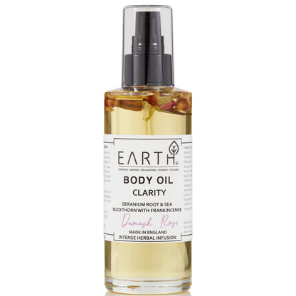 Earth From Earth - EARTH BODY OIL WITH DAMASK ROSE - 150 ML