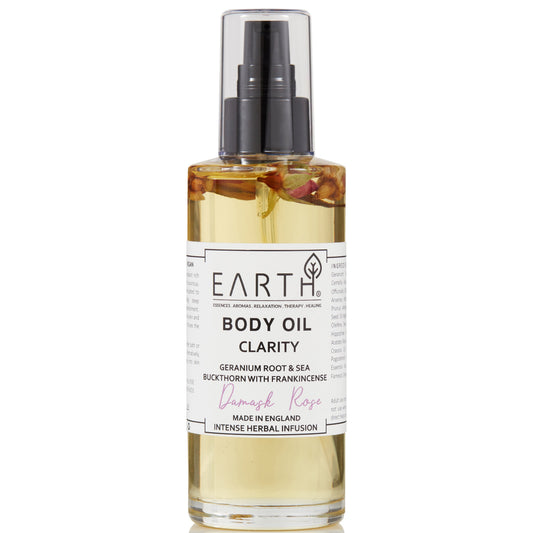 Earth From Earth - EARTH BODY OIL WITH DAMASK ROSE - 150 ML