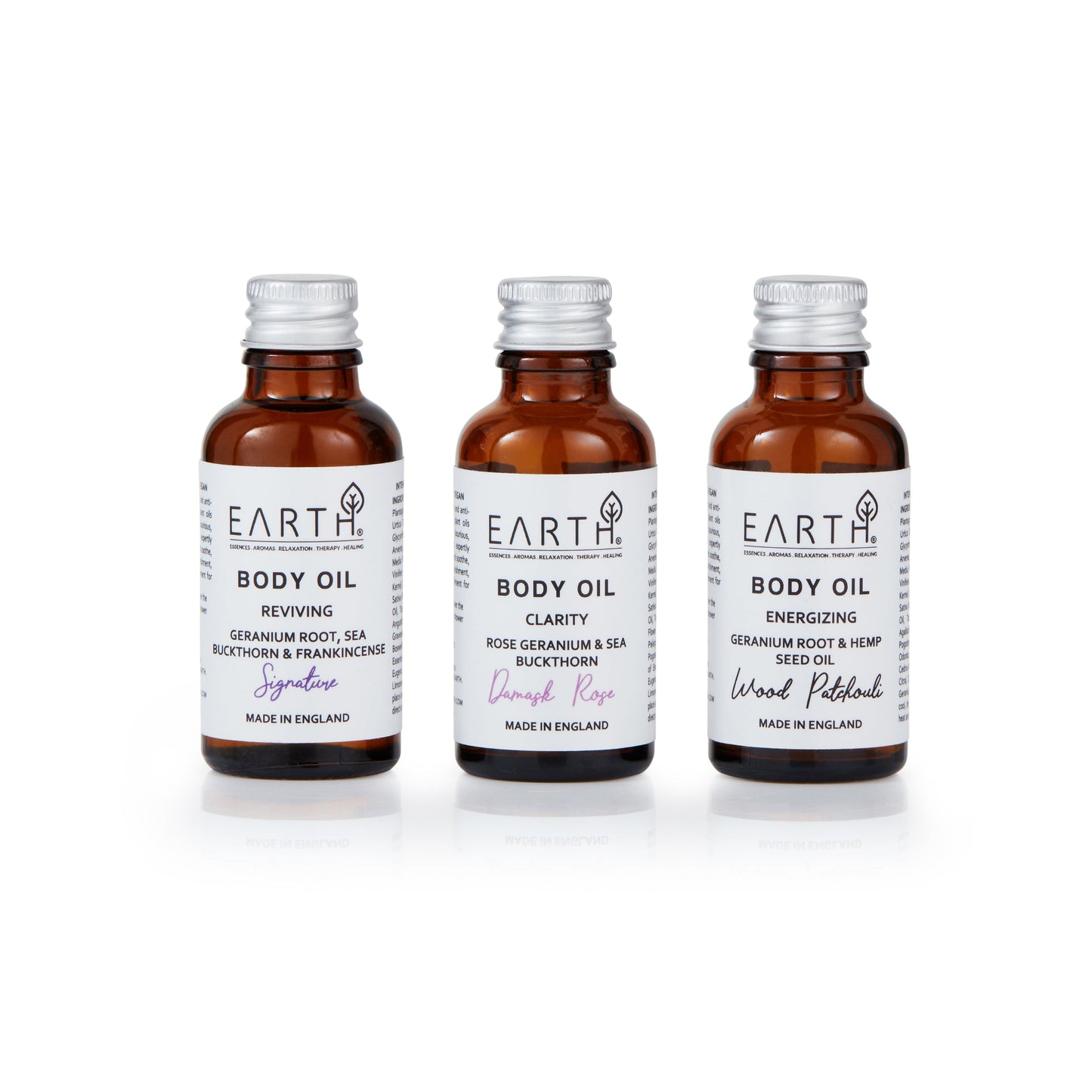 Earth From Earth - LUXURY BODY OIL  TRIO - 3 X 30 ML