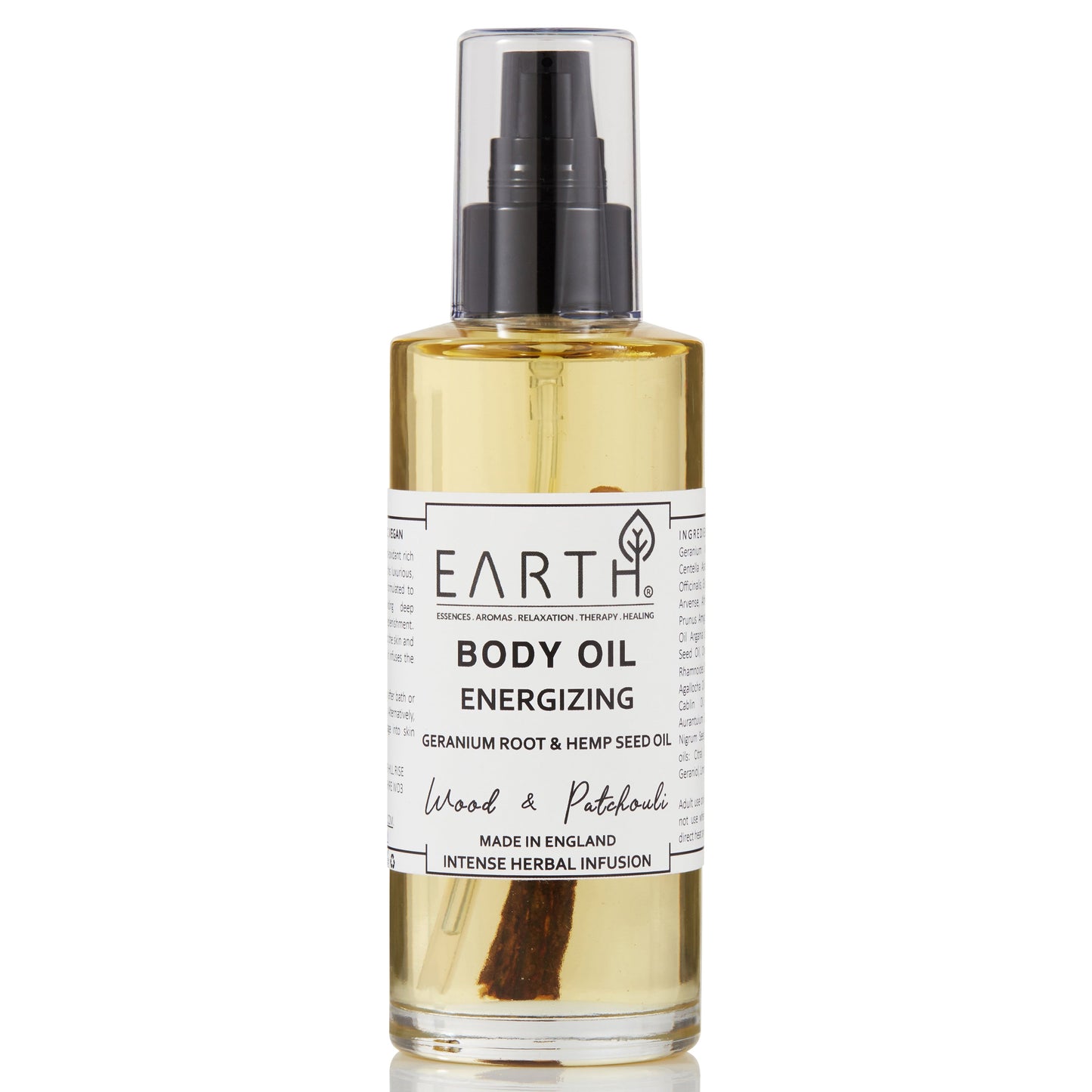 Earth From Earth - EARTH BODY OIL WITH WOOD & PATCHOULI - 150 ML