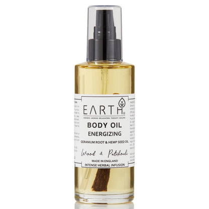 Earth From Earth - EARTH BODY OIL WITH WOOD & PATCHOULI - 150 ML