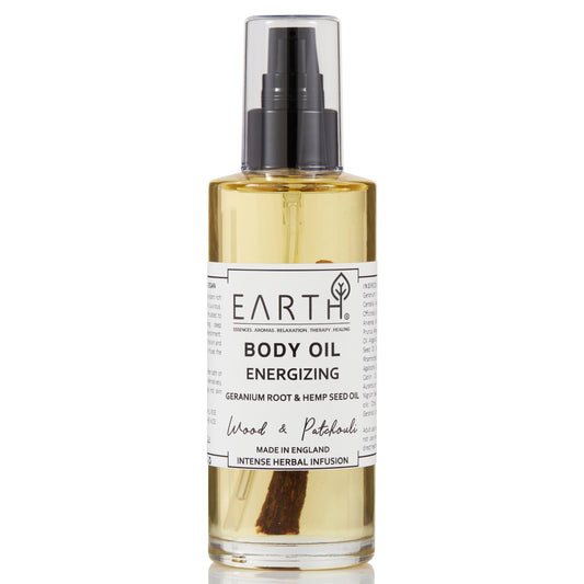 Earth From Earth - EARTH BODY OIL WITH WOOD & PATCHOULI - 150 ML