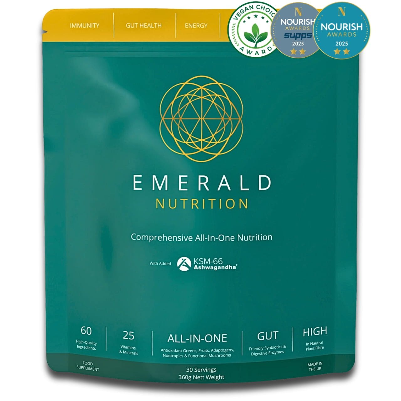 Emerald Nutrition - SUPERGREENS 360g