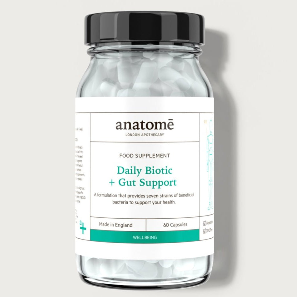 Anatomē - Essential Daily Probiotic Capsules + Gut Support