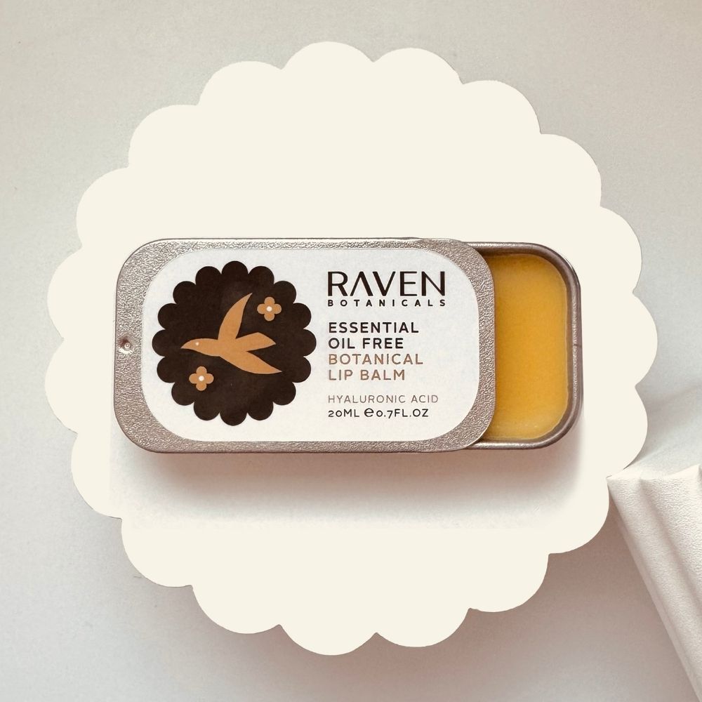 Raven Botanicals Botanical Lip Balm - Essential Oil Free 20ml