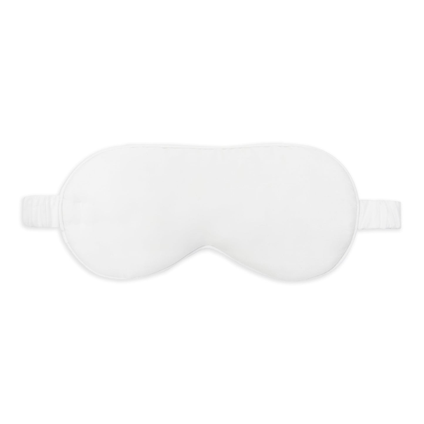 Ethical Bedding - Essential Silk Sleep Eye Mask in White (Eucalyptus Silk)