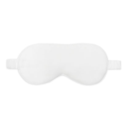 Ethical Bedding - Essential Silk Sleep Eye Mask in White (Eucalyptus Silk)