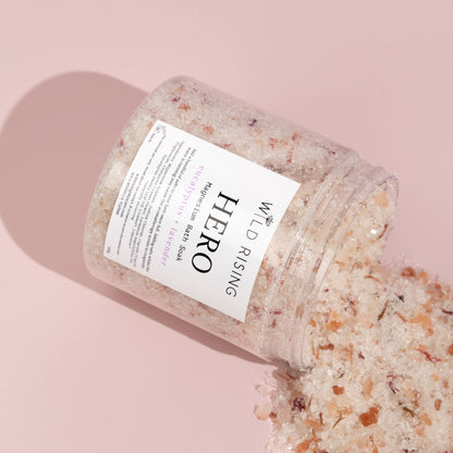 Wild Rising Skincare - Hero Eucalyptus Muscle Soak Bath Salts