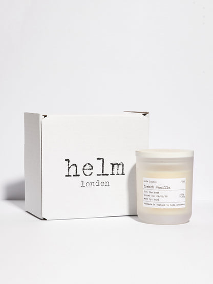 Helm London French Vanilla Luxury Candle