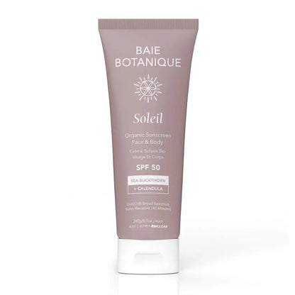 Baie Botanique - Organic Mineral Face and Body Sunscreen SPF 50