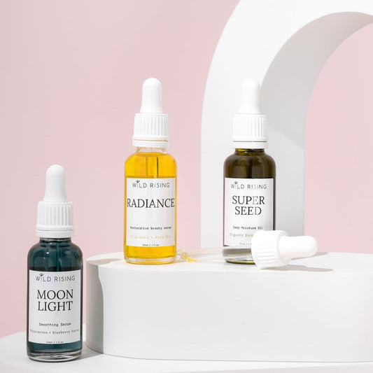 Wild Rising Skincare - Discovery Face Oil Set