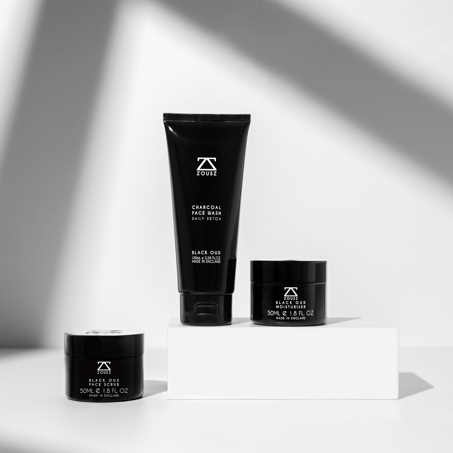 ZOUSZ Black Oud Men's Face Care Set