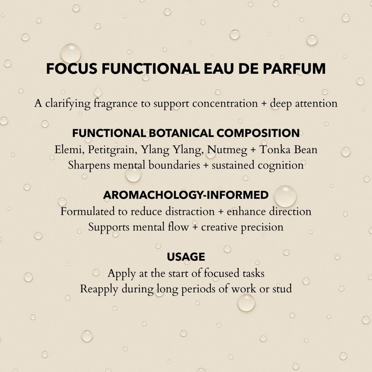 Anatomē - Focus Functional Parfum