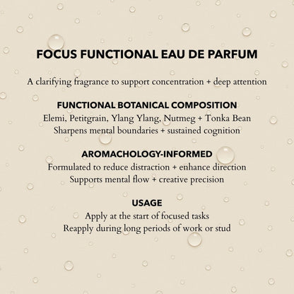 Anatomē - Focus Functional Parfum