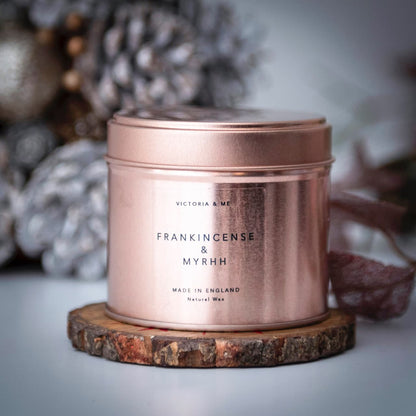 Victoria and Me - Frankincense and Mryhh Candle