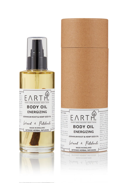 Earth From Earth - EARTH BODY OIL WITH WOOD & PATCHOULI - 150 ML