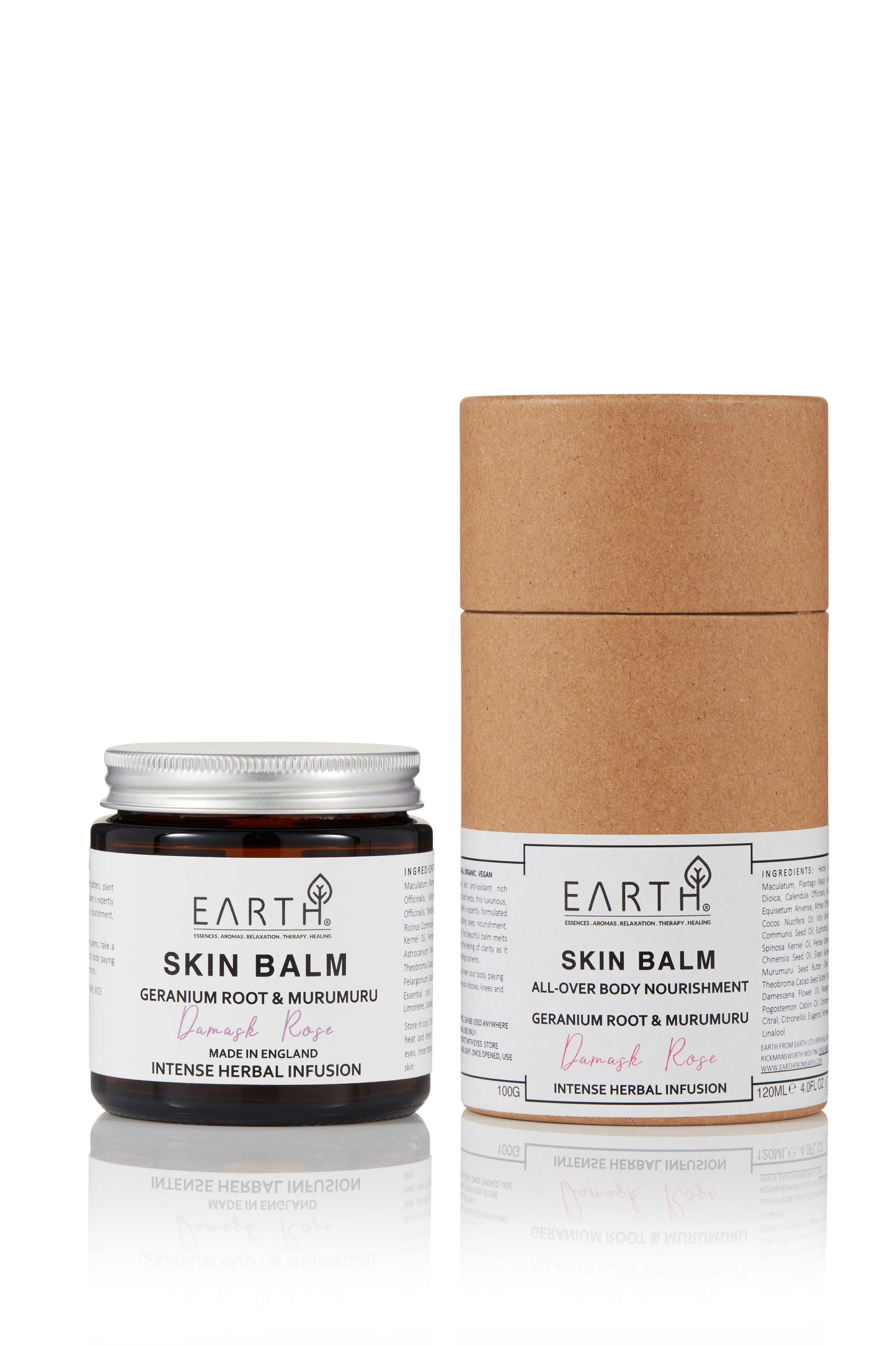 Earth From Earth - EARTH SKIN BALM - DAMASK ROSE - 100 G