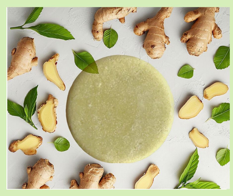 POSY London - Ginger & Mint Shampoo Bar