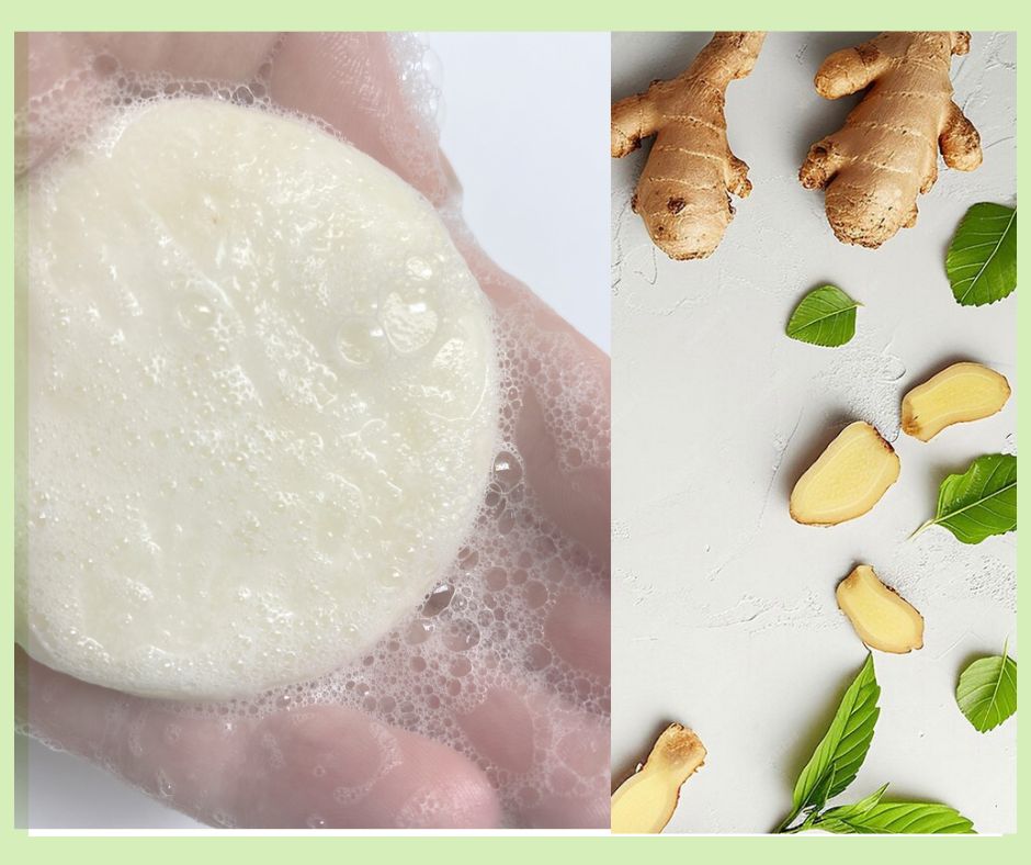 POSY London - Ginger & Mint Shampoo Bar