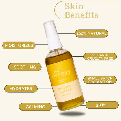 The Glowcery - Golden Nectar Body Oil