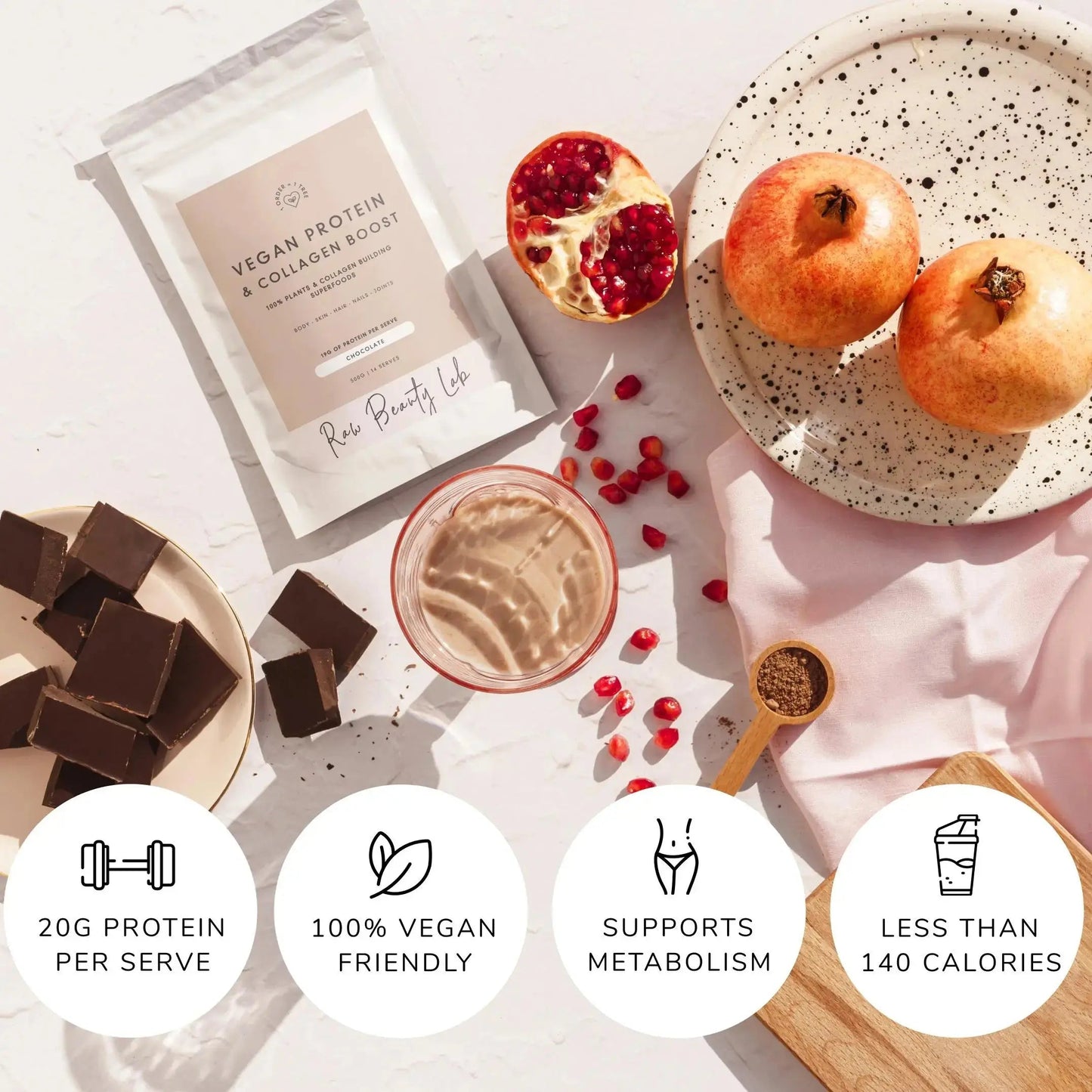 Raw Beauty Lab - Vegan Protein & Collagen Builder