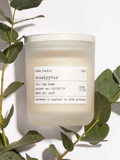 Helm London Eucalyptus Luxury Candle