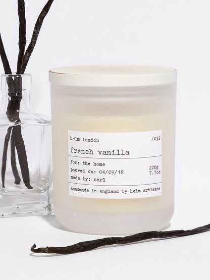 Helm London French Vanilla Luxury Candle