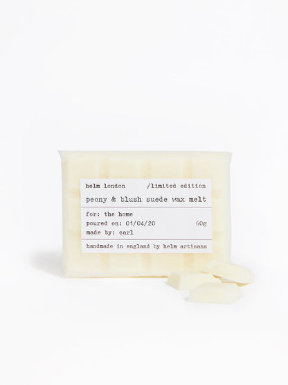 Helm London Peony & Blush Suede Wax Melt