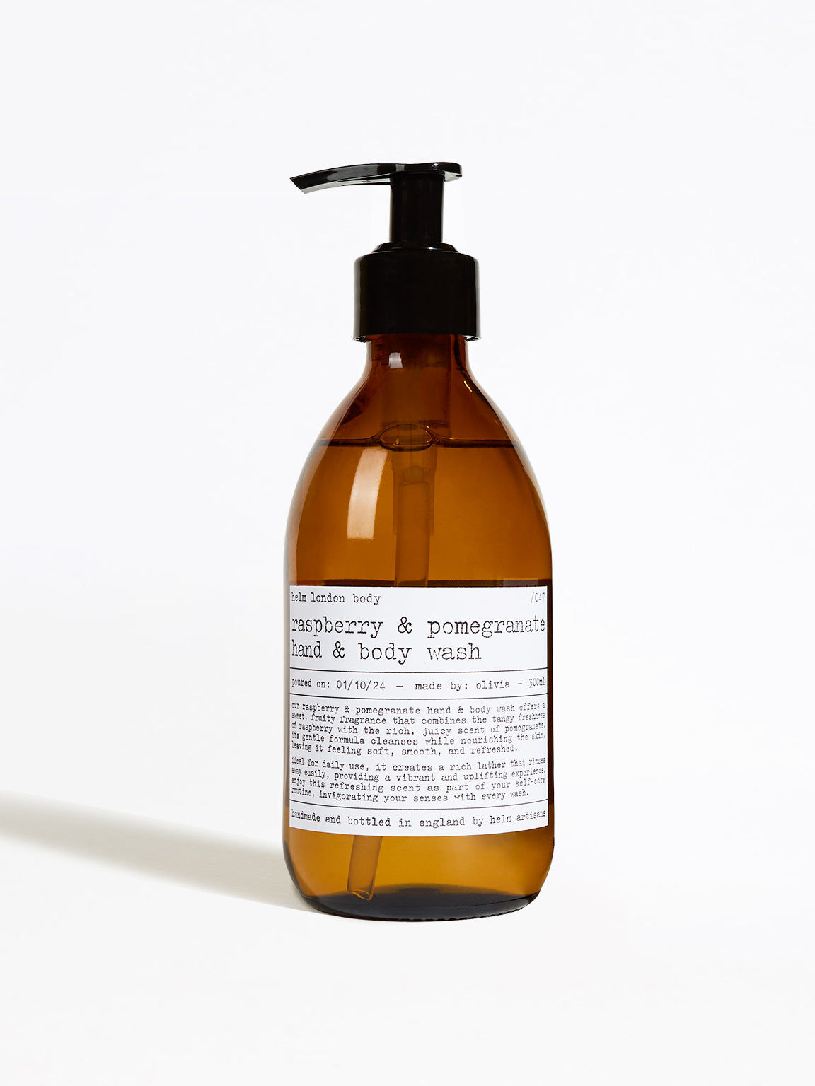 Helm London Raspberry & Pomegranate Hand & Body Wash - 300ml