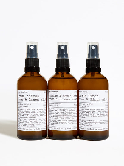 Helm London Fresh Citrus Room & Linen Mist - 100ml