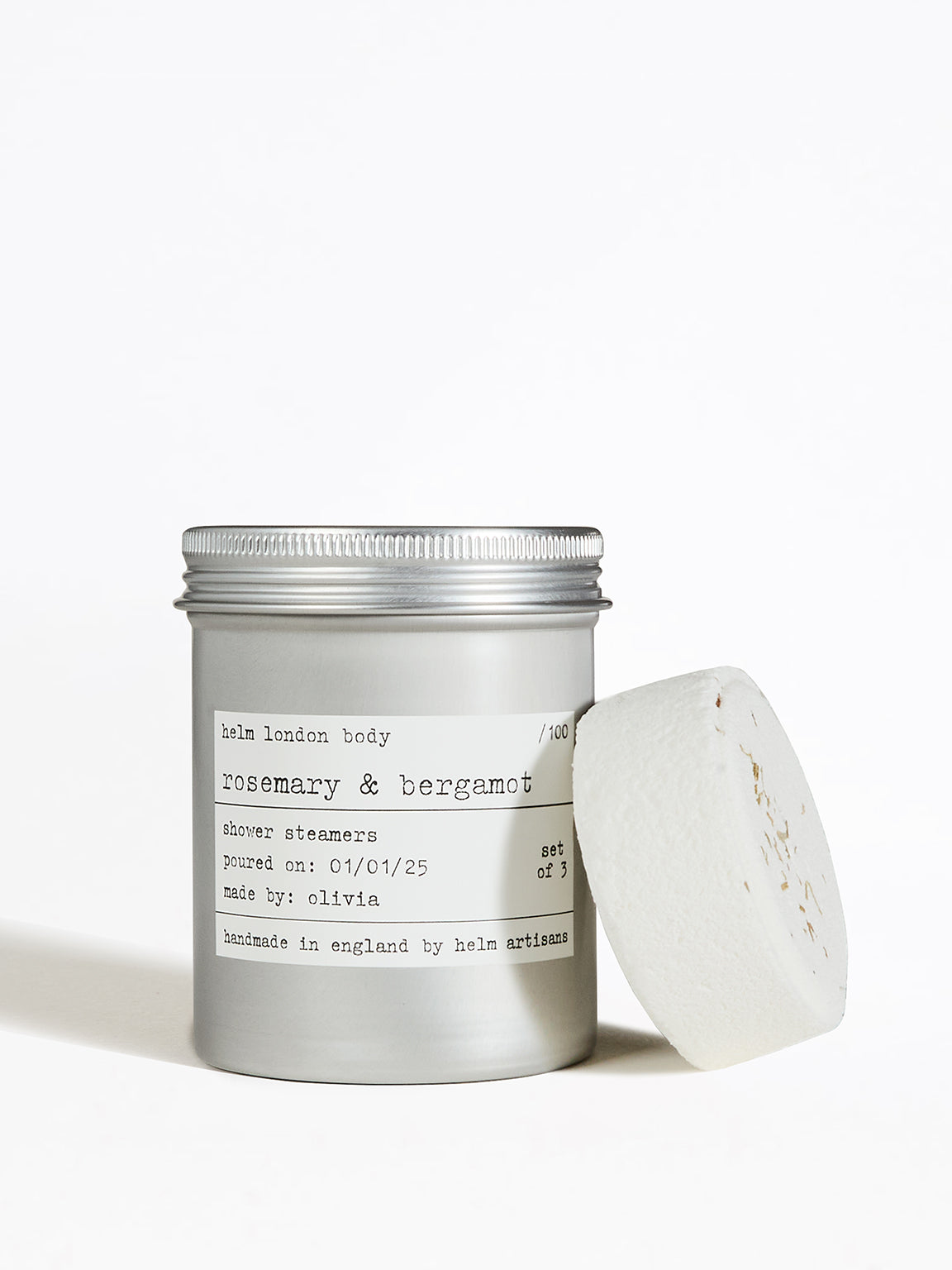 Helm London Rosemary & Bergamot - Shower Steamers x3