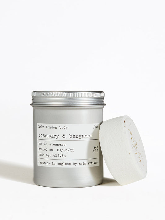 Helm London Rosemary & Bergamot - Shower Steamers x3