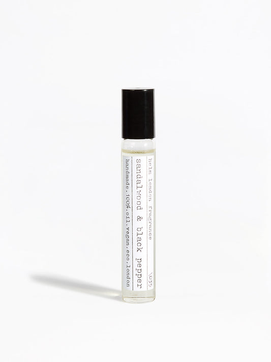 Helm London Sandalwood & Black Pepper Fragrance - 10ml Rollerball