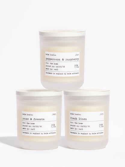 helm London Ultimate Spring Luxury Candle Trio - Gift Set