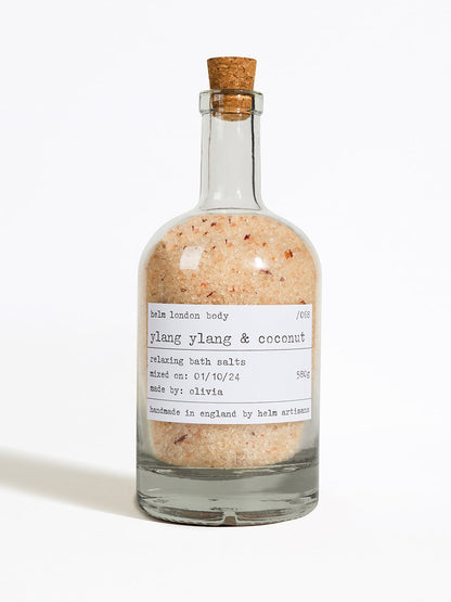 Helm London Ylang Ylang & Coconut Bath Salts - 580g