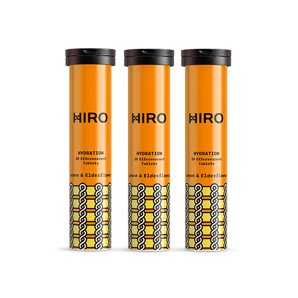 HIRO Hydration - Lemon & Elderflower Triple Pack