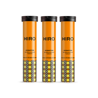 HIRO Hydration - Lemon & Elderflower Triple Pack