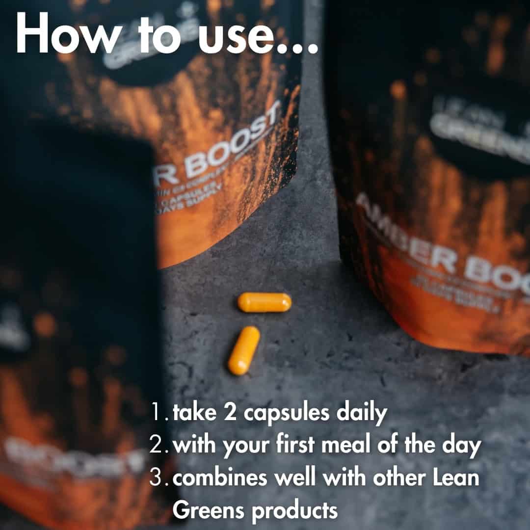 Lean Greens - Amber Boost - Curcumin C3 Complex