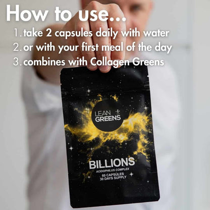 Lean Greens - Billions - Acidophilus Complex Capsules