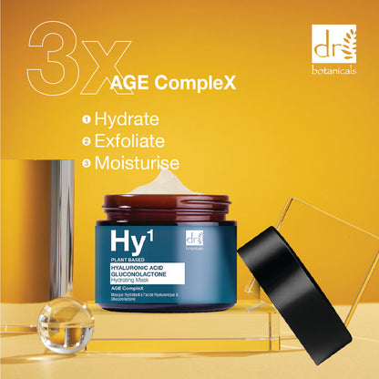 Dr Botanicals - Hyaluronic Acid 1% & Gluconolactone Mask 60ml
