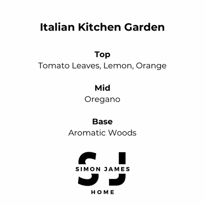 Simon James Home - Italian Kitchen Garden Handmade Soy Wax Candle