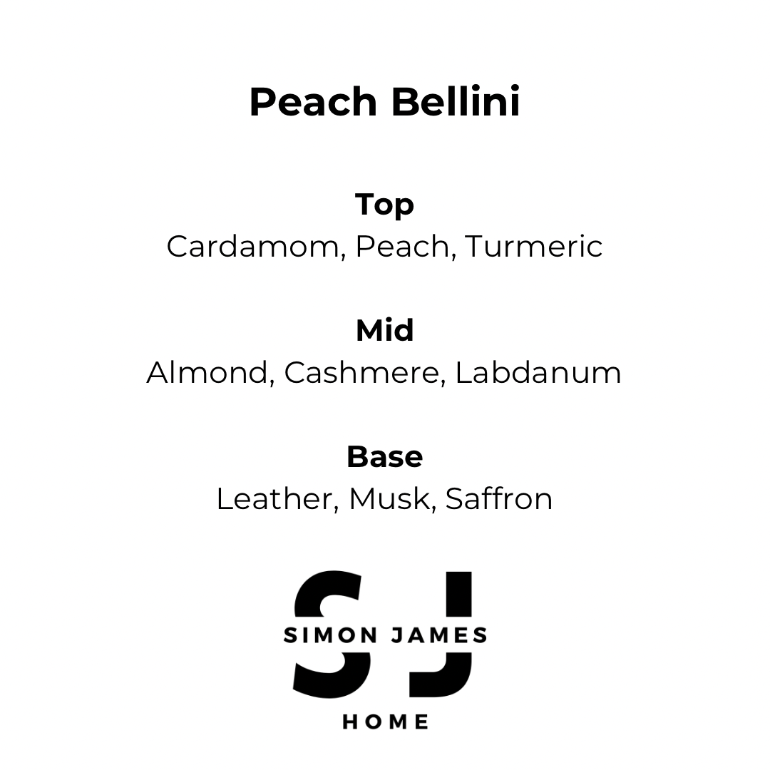 Simon James Home - Peach Bellini Reed Diffuser