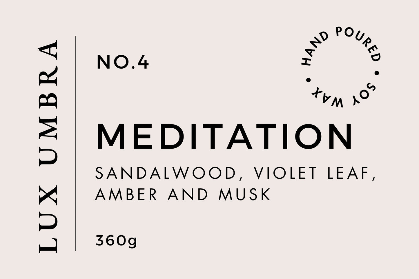 Lux Umbra MEDITATION XL
