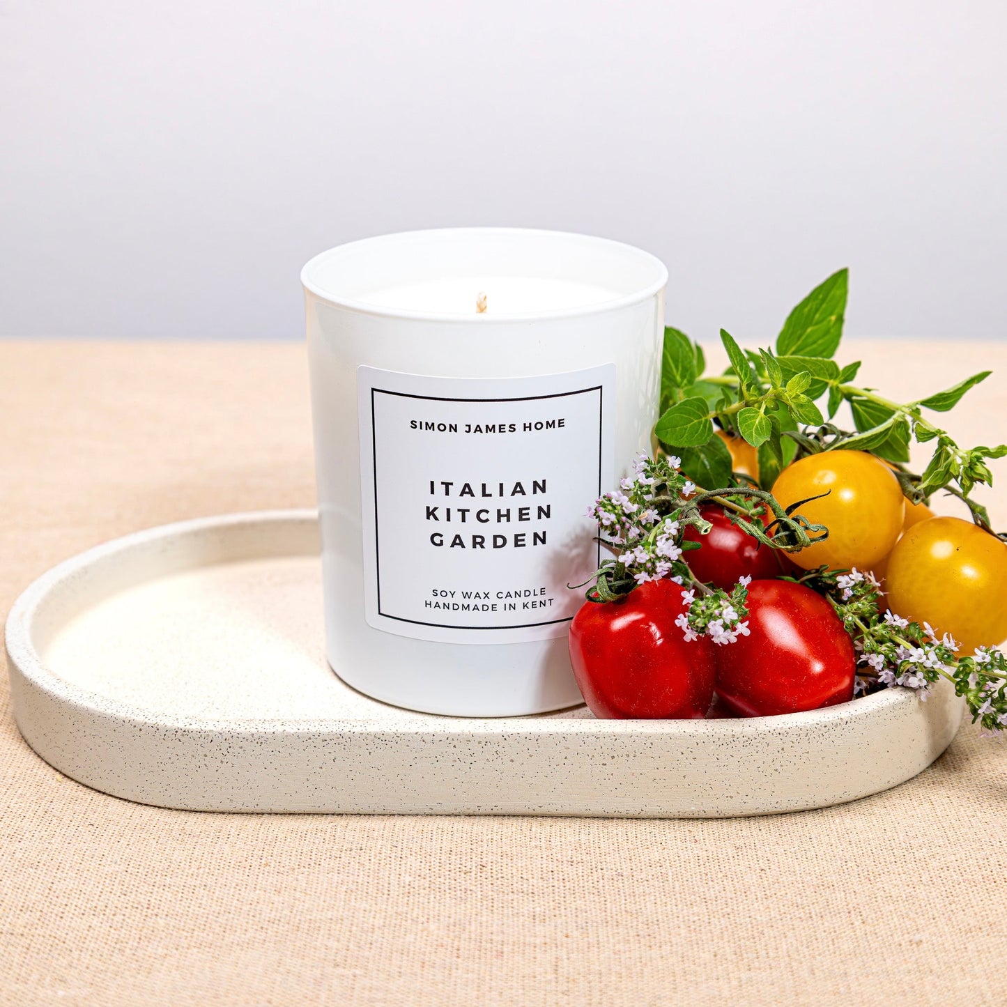 Simon James Home - Italian Kitchen Garden Handmade Soy Wax Candle