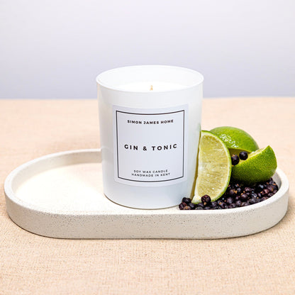 Simon James Home - Gin & Tonic Handmade Soy Wax Candle