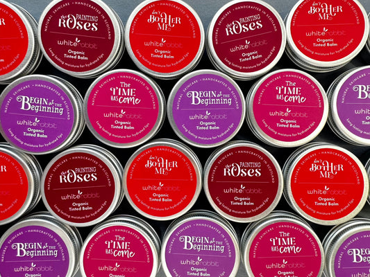 White Rabbit Skincare - Organic Tinted Balm - Natural Beauty for Your Lips and Cheeks